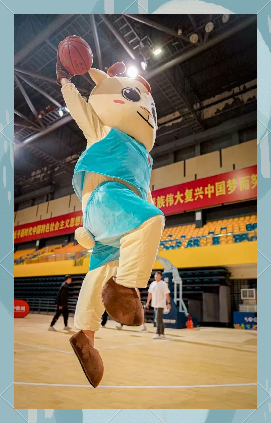 包含篮球盛事即将进行，各支球队紧张备战的词条